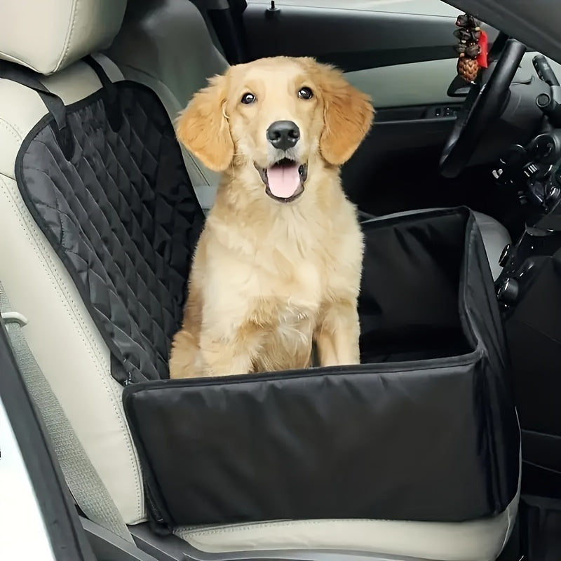 Fluffy PET Car Seat with 4-Zipper Design