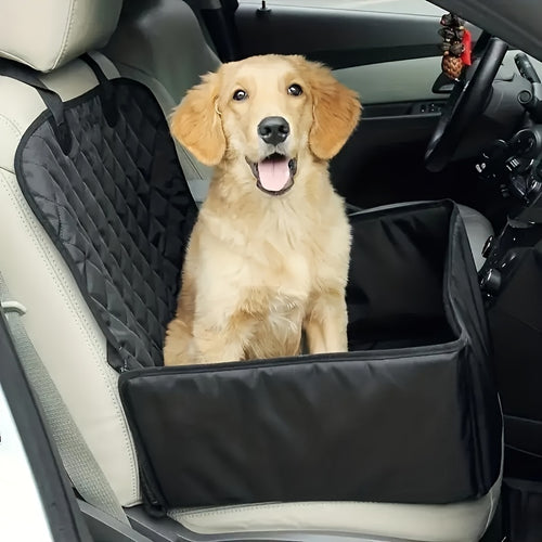 Fluffy PET Car Seat with 4-Zipper Design