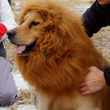 Halloween Royal Lion Mane Dog Costume