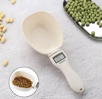 Electronic pet food scale