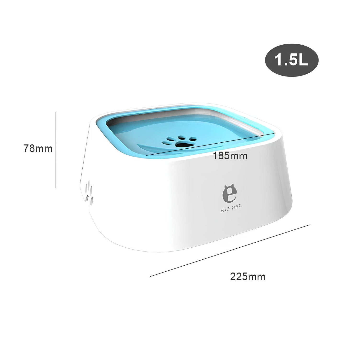 Floating Pet Water Dish by Flufi